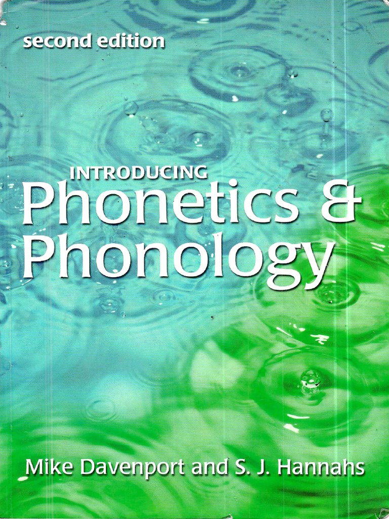 Introducing Phonetics and Phonology-Mike Davenport | PDF