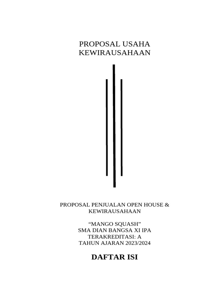 Proposal Usaha 2 | PDF