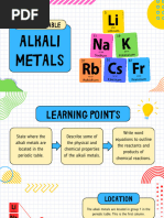 Physical and Chemical Properties of Alkali Metals | PDF | Lithium | Sodium