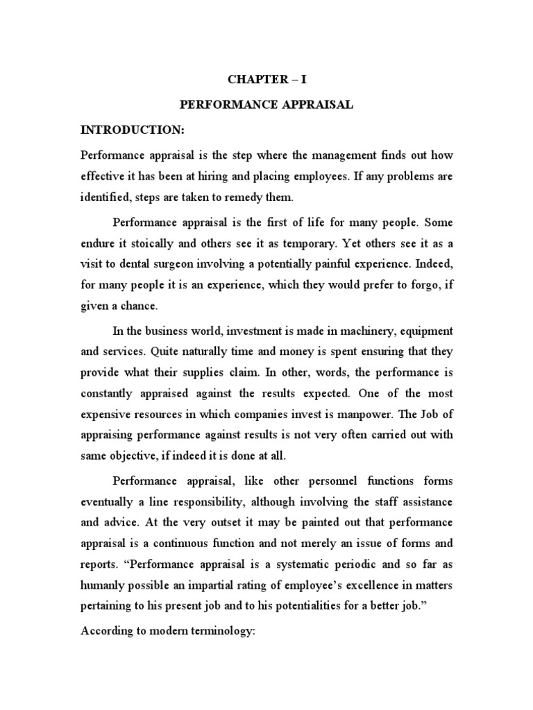 Performance Appraisal Overview | PDF | Performance Appraisal | Employment