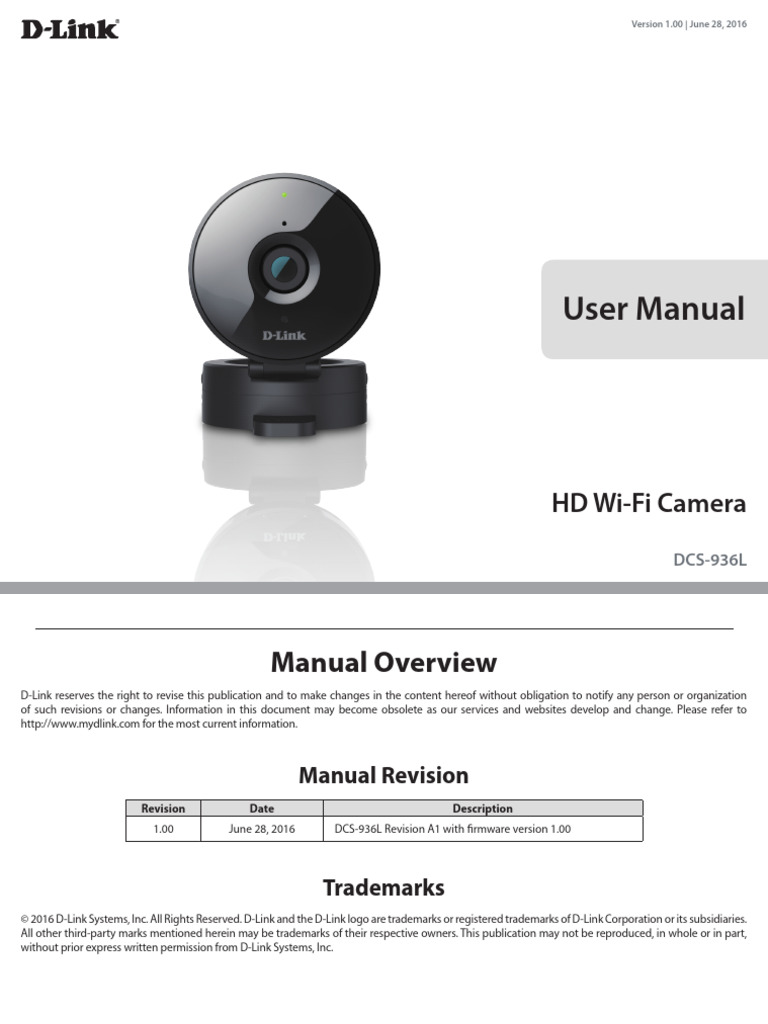 DCS-936L Reva Manual 1.00 en Us | PDF