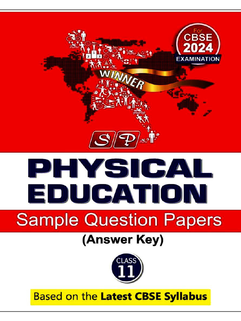 JP Sports Phy Edu Sample Q - Paper Answers ? Class 11 | PDF