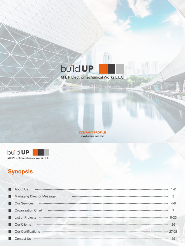 BuildUP MEP Company Profile | PDF