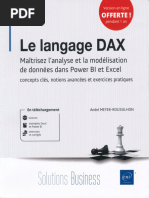 Guide Complet sur le Langage DAX | PDF