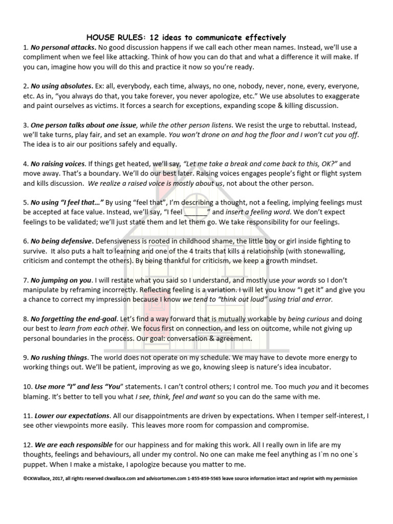 House Rules.02 | PDF