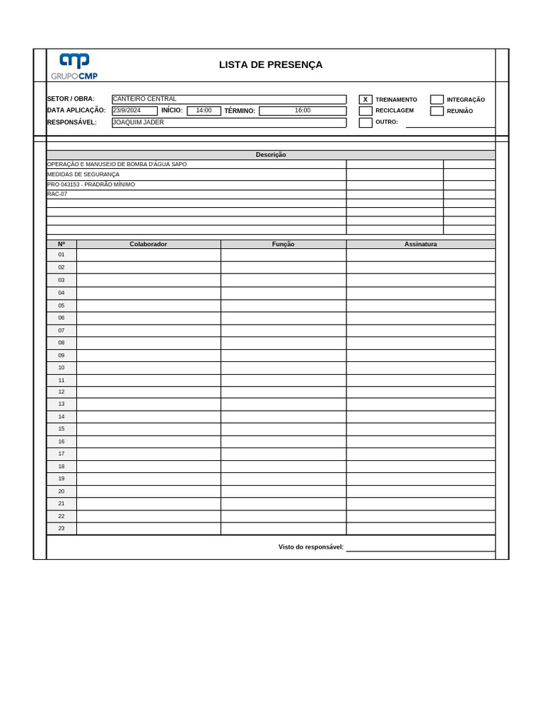 Modelo Lista | PDF