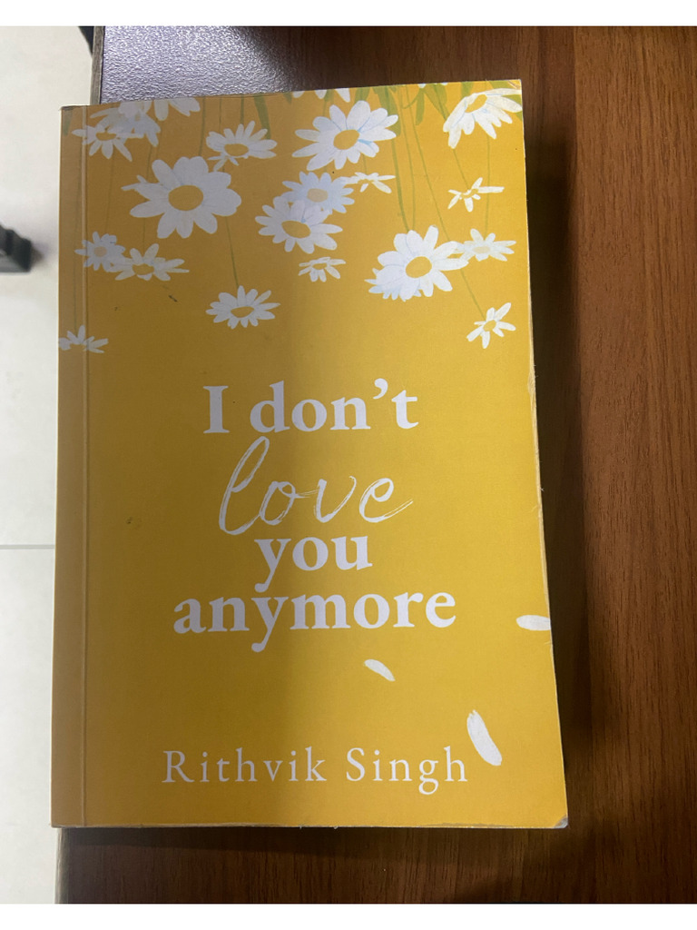 I Don't Love You Anymore PDF