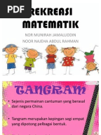 Teka Silang Kata Matematik (Jawapan)