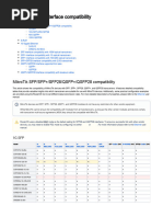MikroTik SFP Module Compatibility Guide | PDF | Telecommunications ...