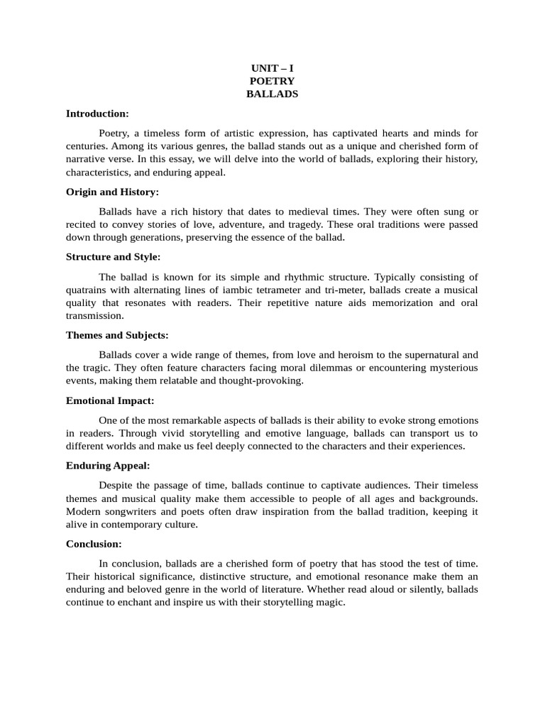 Literary Forms | PDF