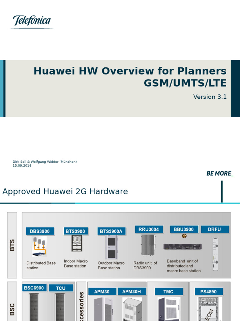 Huawei HW Overview For Planners 2016-09-15 V3.1 | PDF