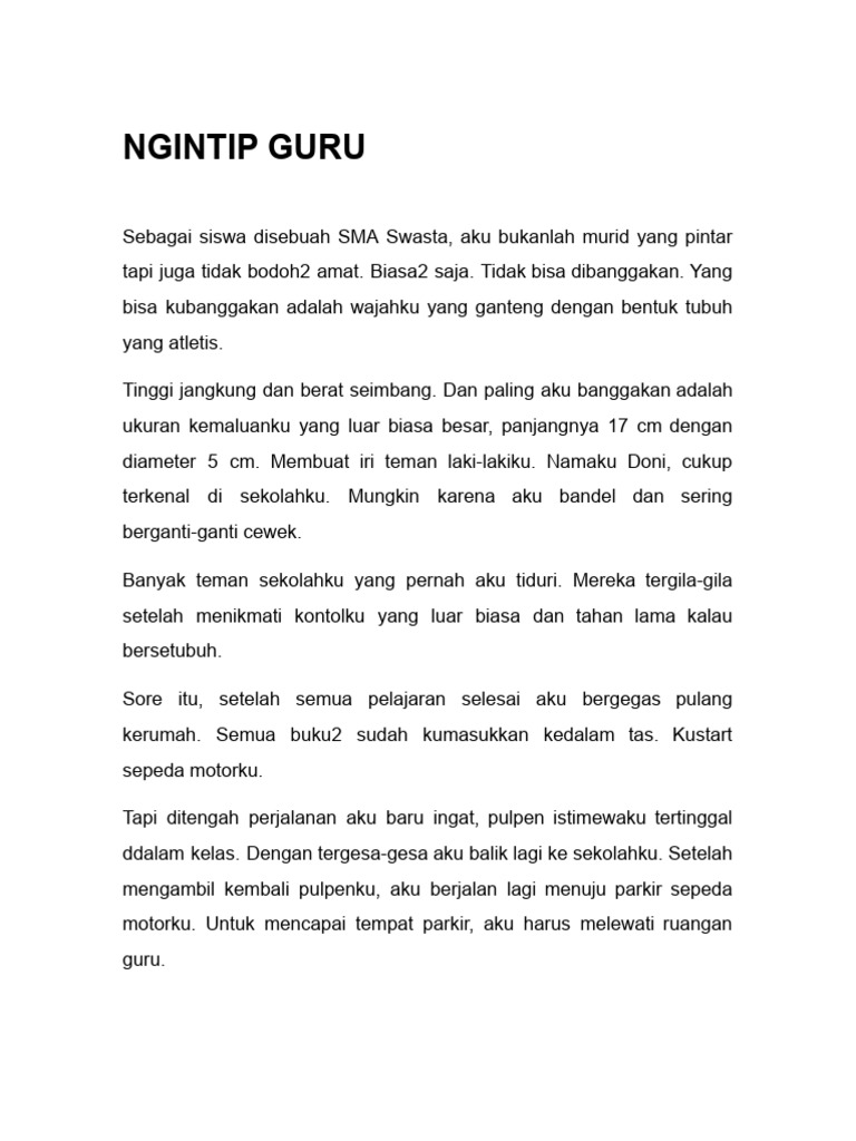 Ngintip Guru | PDF