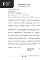 Format Penyusunan Laporan Pertanggungjawaban (LPJ) Kegiatan