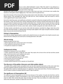 Grade 6 History Term 2