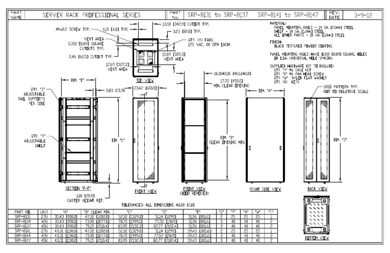 Appendix T - Rack | PDF