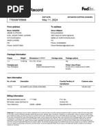 FedEx Remote Pickup Request Form | PDF | United States Postal Service ...