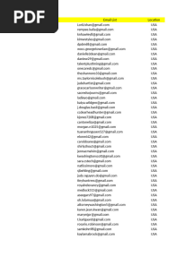 USA Peoples Email List