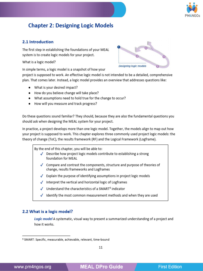 Chapter 2 - Designing Logic Models | PDF