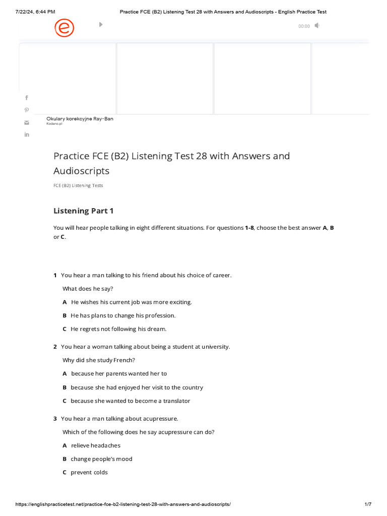 practice-fce-b2-listening-test-28-with-answers-and-audioscripts