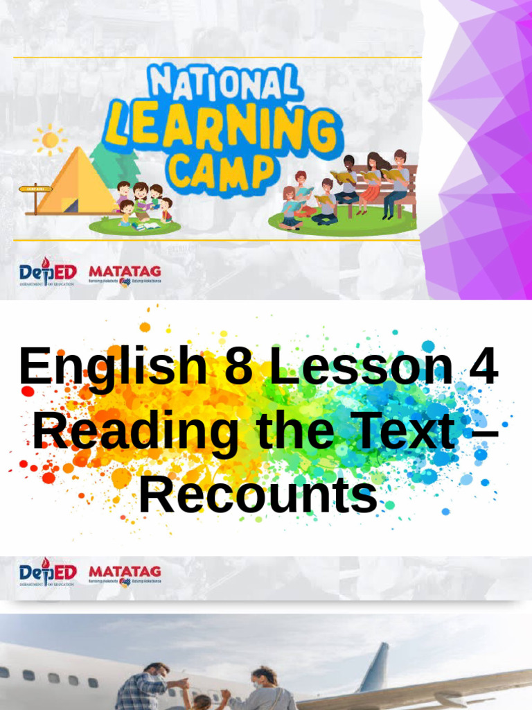 English 8 - Lesson 4 | PDF