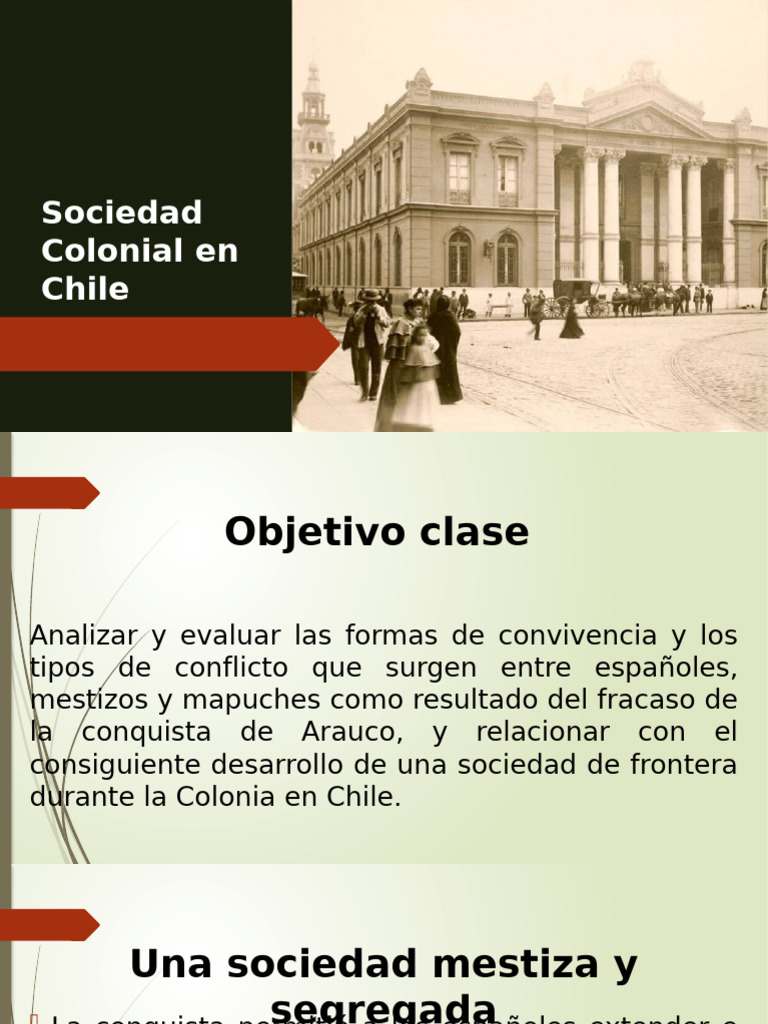 Sociedad Colonial en Chile - 181 | PDF