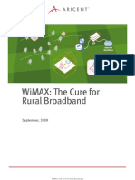 Wimax The Cure For Rural Broadband ARICENT