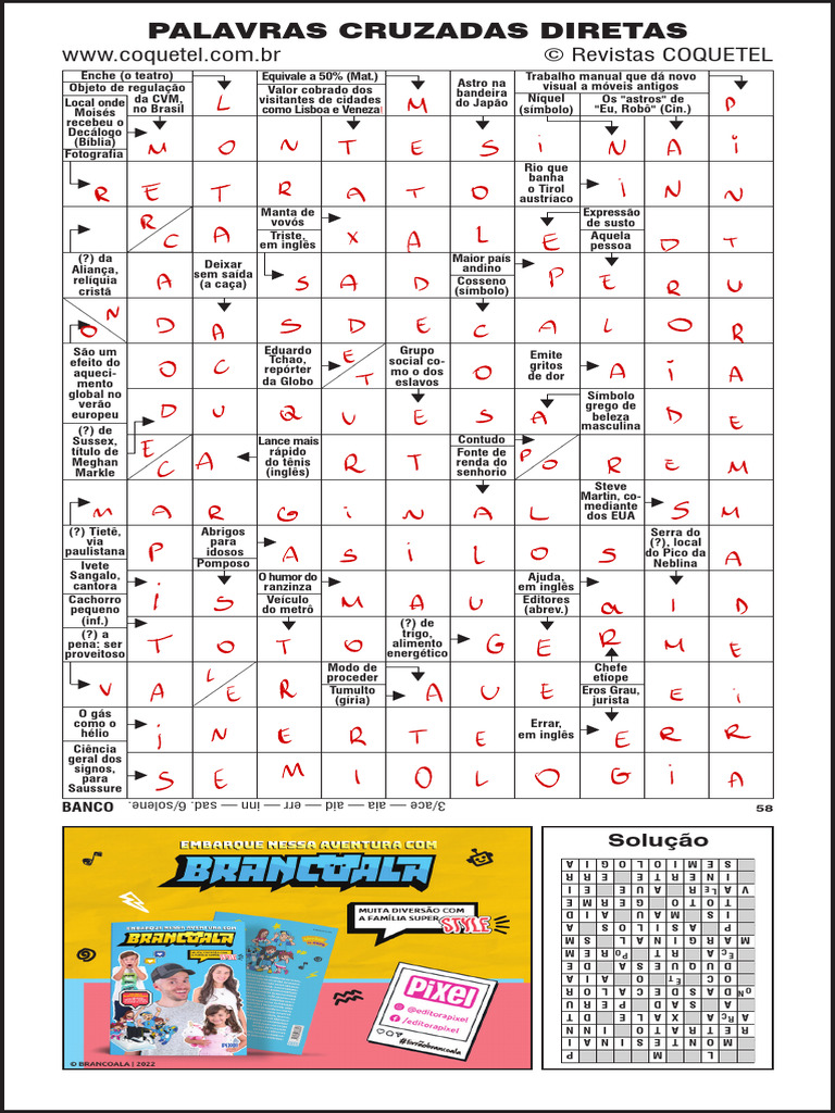Modelo - Passatempo 3 1 | PDF