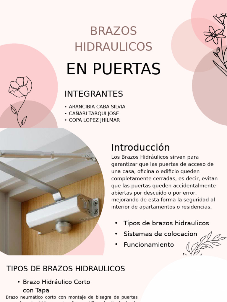 Brazos Hidraulicos 1 | PDF