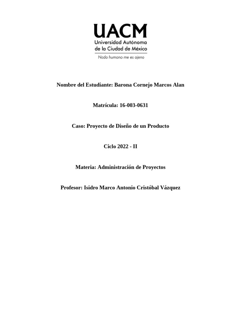 Proyecto Final | PDF