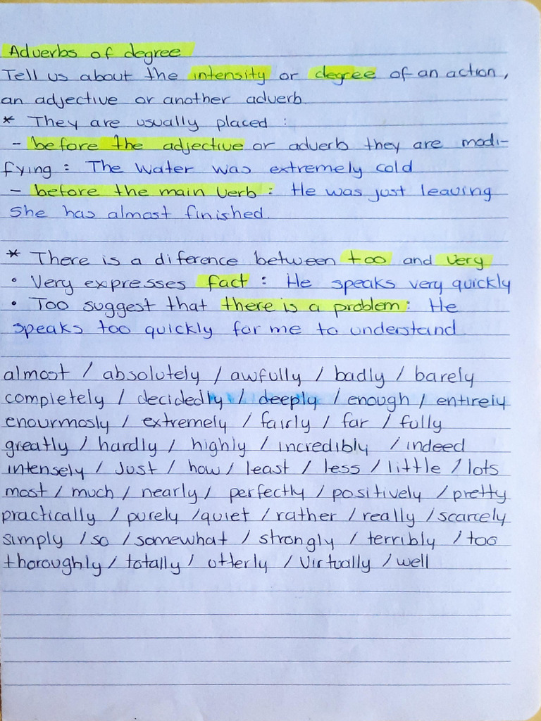 Compilation Basic English Notes 2 | PDF