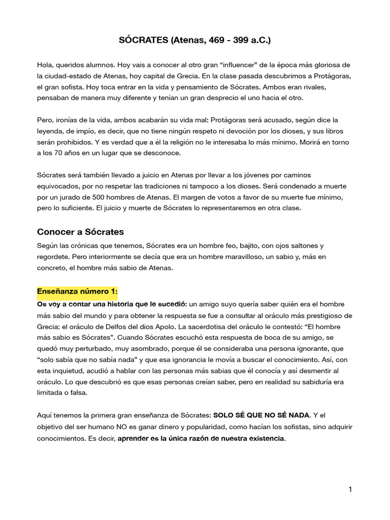 Socrates | PDF