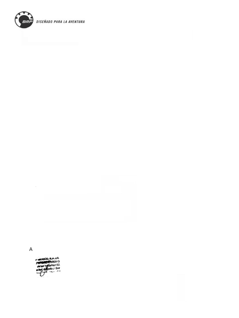 Carta BRP Permiso BRP | PDF
