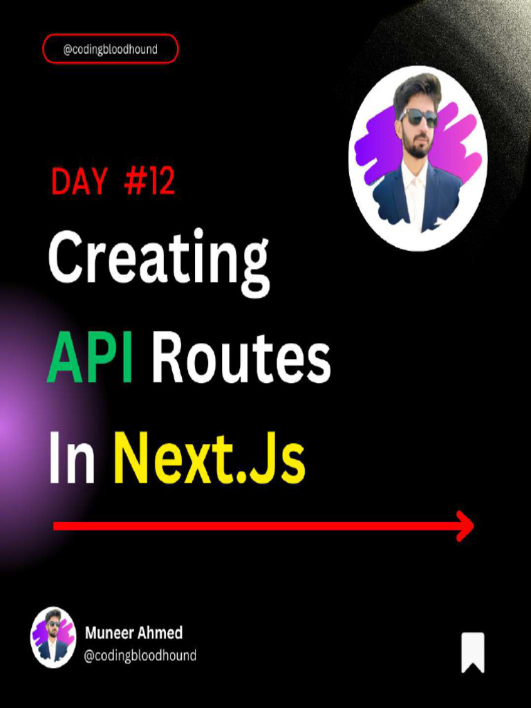 Creating API ROutes in Next - Js | PDF