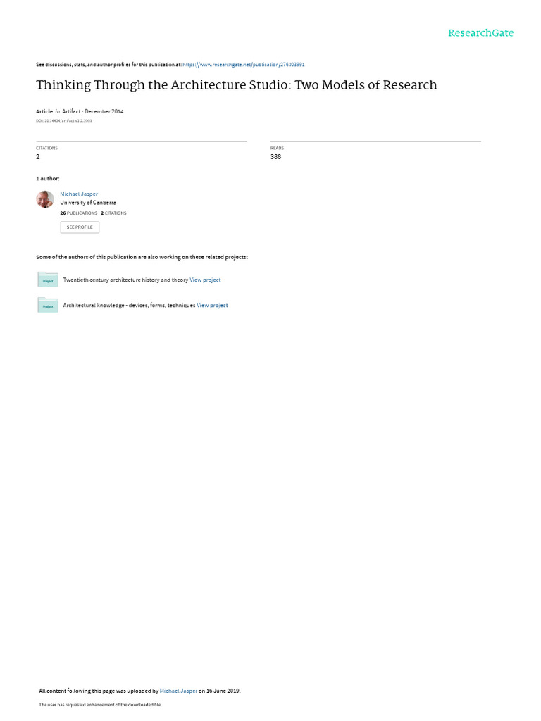 thinking-through-the-architecture-studio-two-model-pdf