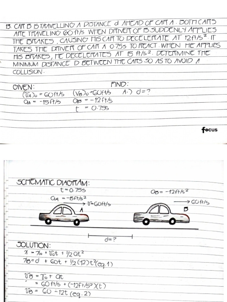 Dynamics of Rigid Bodies Problem 13 | PDF