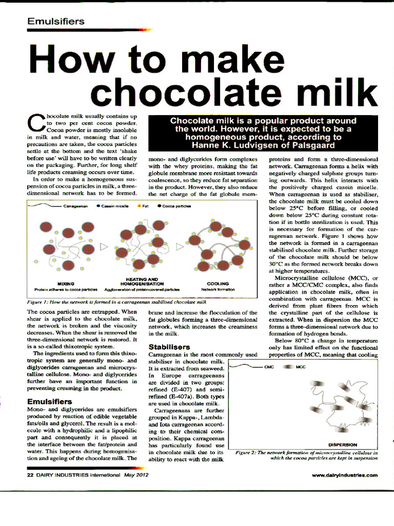 10 Bad Facts About Chocolate Milk Pdf
