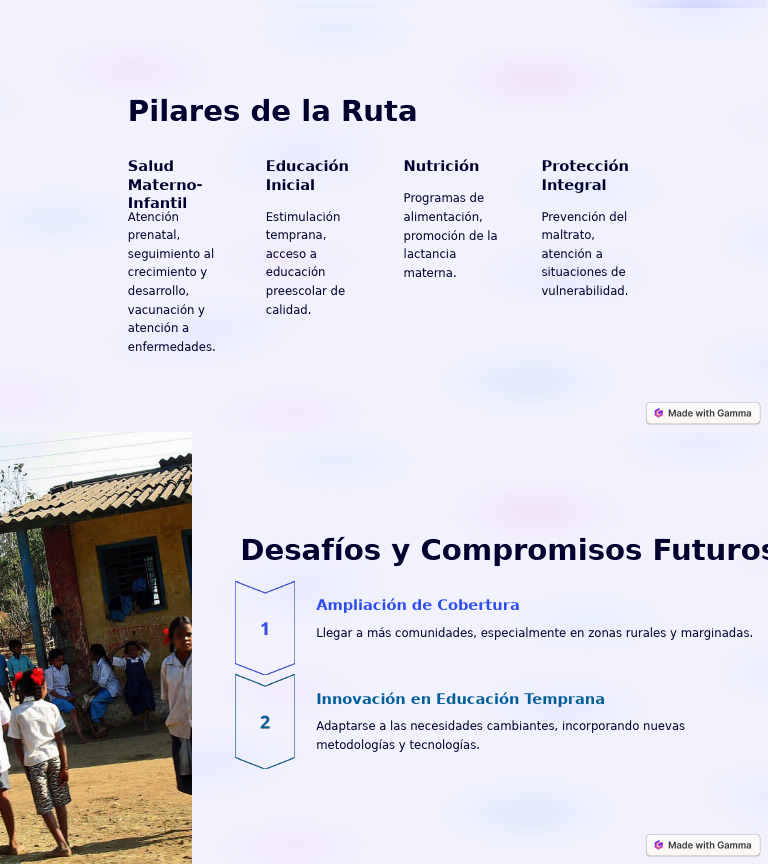 Ruta de Atencion Integral A La Primera Infancia | PDF