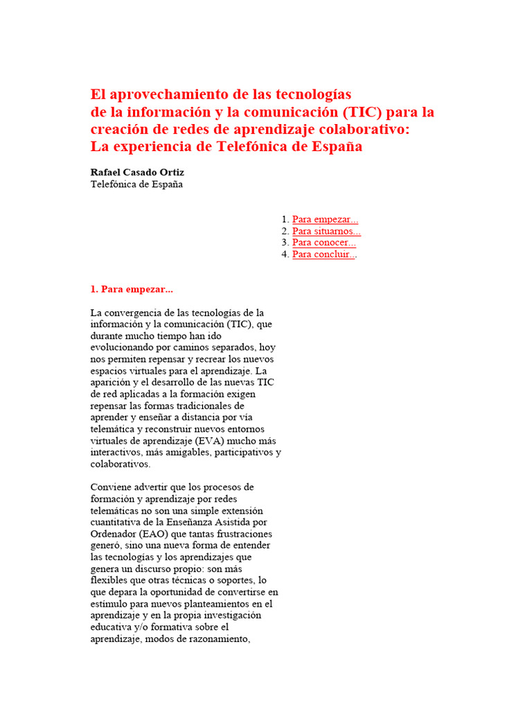 Clase 1 Tecnología Y Pedagogía Pdf