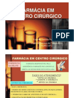 Farmácia em Centro Cirúrgico