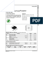 N-Channel Powertrench Mosfet: 30V, 8.5A, 23M General Descriptions Features