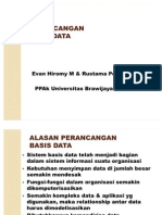 IT Audit Presentation Perancangan Basis Data / Database