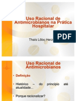 Uso Racional de Antimicrobianos na Prática Hospitalar (Aula)