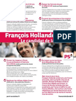 TRACT François Hollande 2012