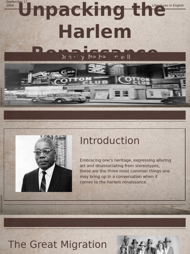 Harlem Renaissance | PDF