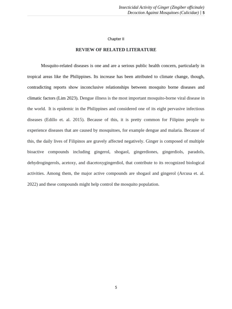 Final - Chapter II RRL | PDF