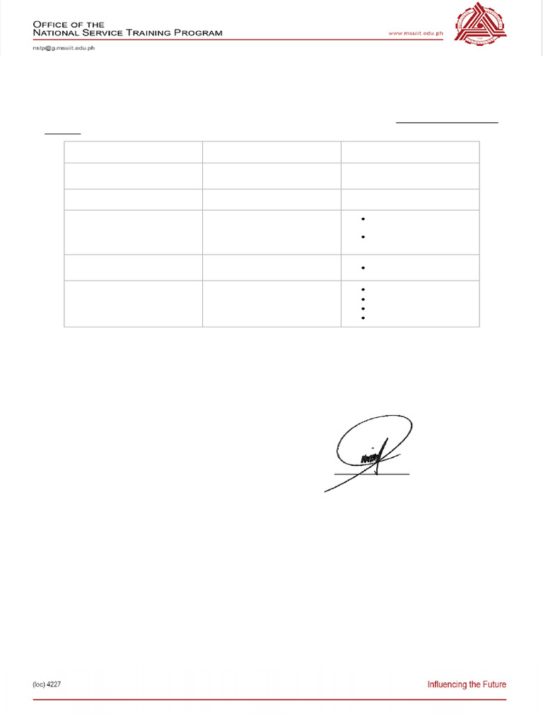 Form 12 Consent Form Deadline January 28 | PDF