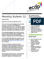 ecdp Email Bulletin 32