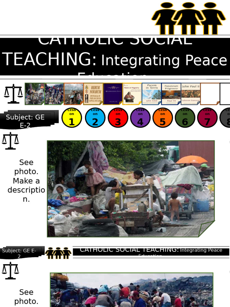Lesson 1 Catholic Social Teaching Pdf