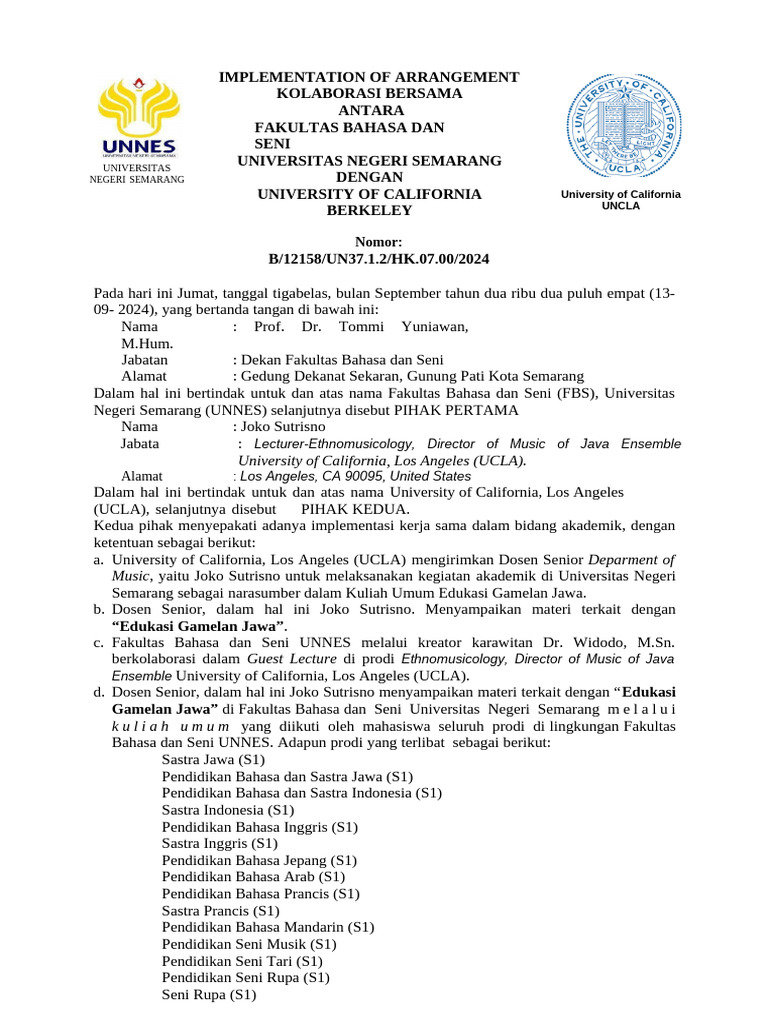 IA QS200 - FBS Dan University of California UNCLA | PDF | Indonesia | Art