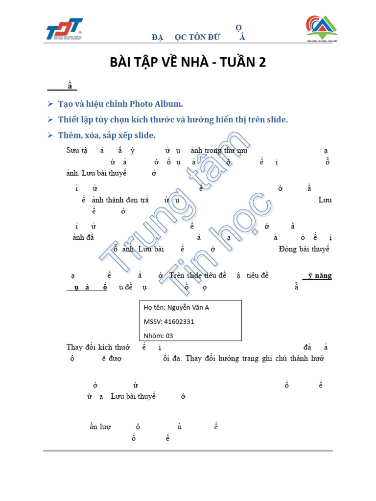 T2 BTVN | PDF